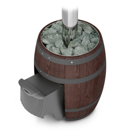 Печь для бани Термофор Вариата Cast ДА Баррель палисандр