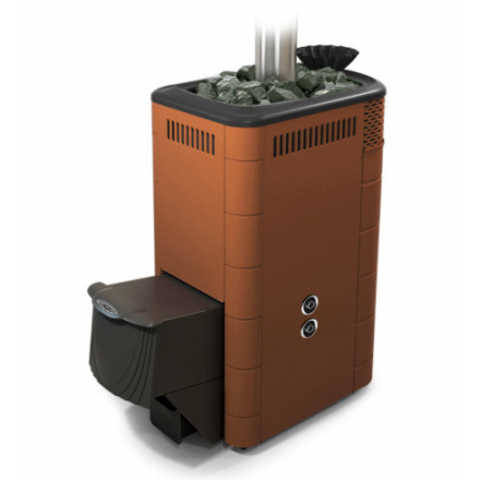 Печь для бани Термофор Гейзер XXL 2017 Carbon ДА ЗК ТО терракота