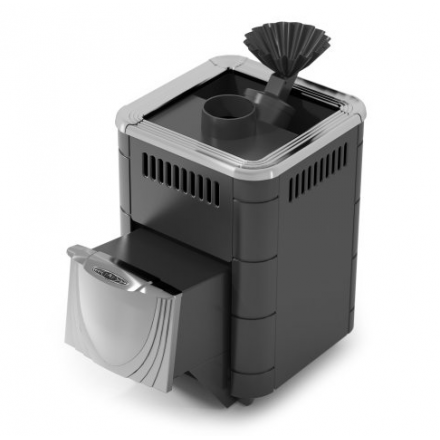 Печь для бани Термофор Гейзер Микра 2017 Inox ДН ЗК антрацит