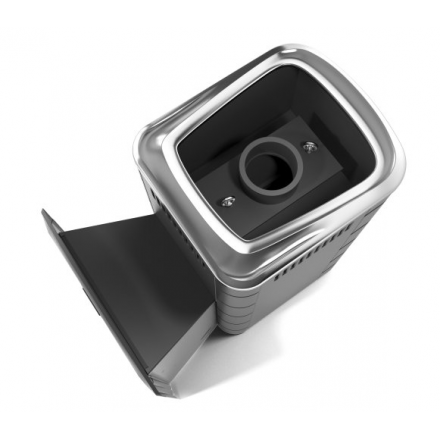 Печь для бани Термофор Каронада Heavy Metal Витра антрацит