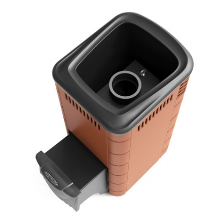 Печь для бани Термофор Каронада XXL Heavy Metal ДА терракота