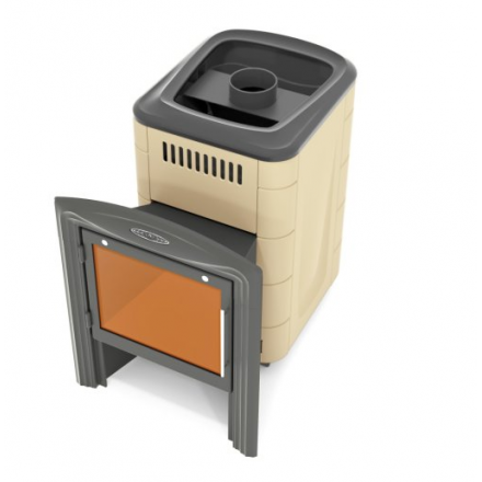 Печь для бани Термофор Компакт 2017 Inox Витра беж