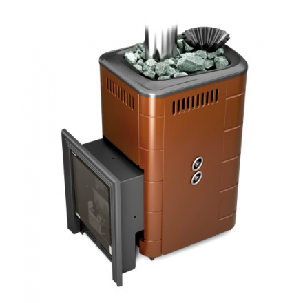 Печь для бани Термофор Таймыр 2017 Carbon БСЭ ЗК ТО терракота