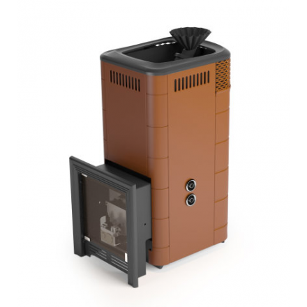 Печь для бани Термофор Таймыр XXL 2017 Carbon БСЭ ЗК ТО терракота