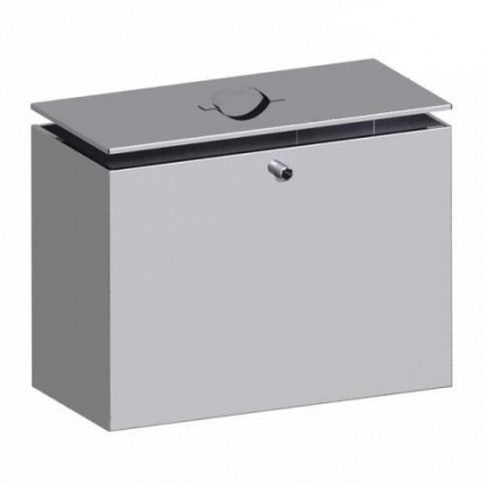 Бак Везувий нержавеющий 90 л (под контур) прямоугольный