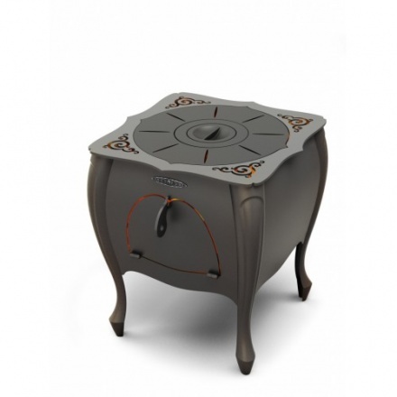 Печь под казан TMF Зухра чёрная бронза