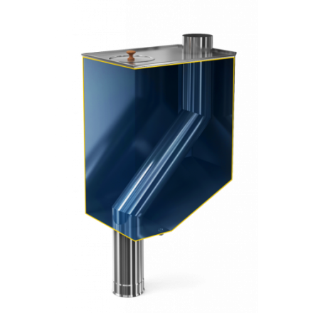 Бак Теплодар 70 л со смещённой трубой