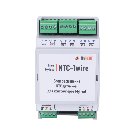 Блок расширения MyHeat NTC-1wire