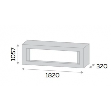 Каминокомплект JAZZ TV STAND MB/JUP/SYM26 XHD28L-INT