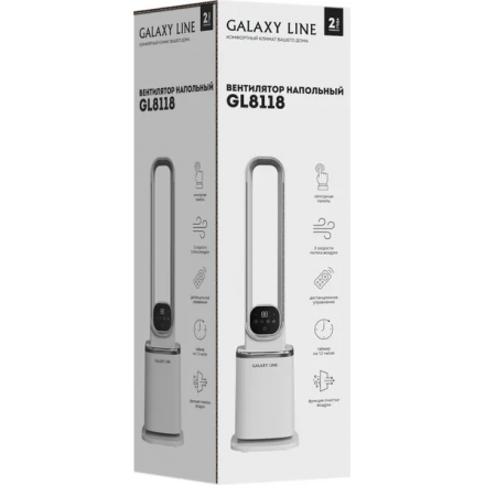 Безлопастной вентилятор Galaxy Line GL8118