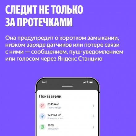 Система защиты от протечек Neptun 1/2 + Умный дом с Алисой, комплект базовый