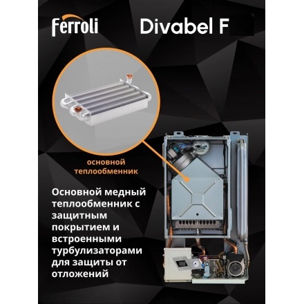 Газовый котел Ferroli Divabel F13