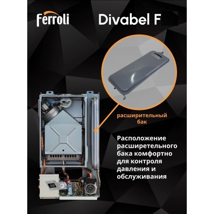 Газовый котел Ferroli Divabel F13