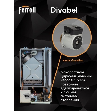 Газовый котел Ferroli Divabel F13