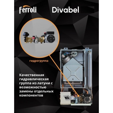 Газовый котел Ferroli Divabel F13