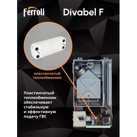 Газовый котел Ferroli Divabel F13