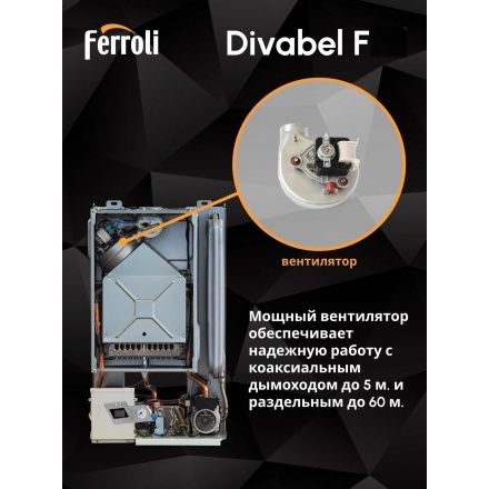 Газовый котел Ferroli Divabel F13