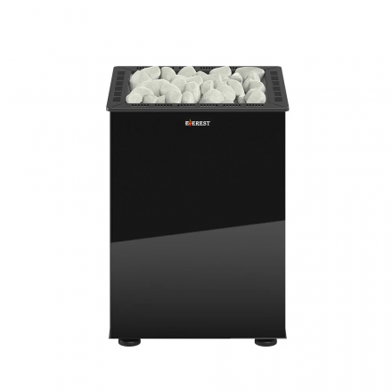 Электрокаменка Everest BLACK CRYSTAL S180 (пульт управления в комплекте)