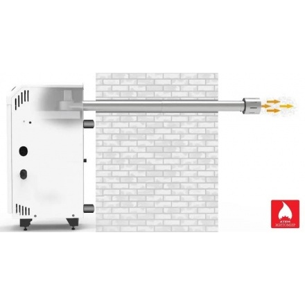 Газовый котел Atem Житомир-Турбо КС-Г-016 СН (дымоход в комплекте)