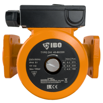 Циркуляционный насос IBO OHI 40-80/200 (фланец)