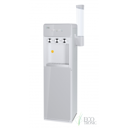 Кулер Ecotronic K42-LXEM white/silver с дисплеем