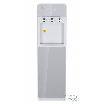 Кулер Ecotronic K42-LXEM white/silver с дисплеем