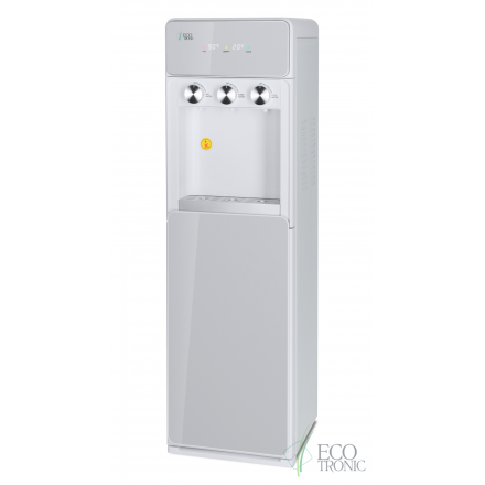 Кулер Ecotronic K42-LXEM white/silver с дисплеем