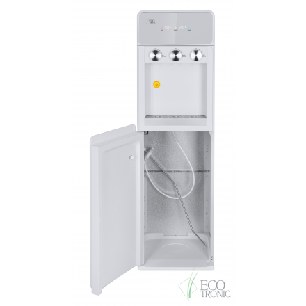 Кулер Ecotronic K42-LXEM white/silver с дисплеем