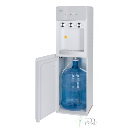 Кулер Ecotronic K42-LXEM white/silver с дисплеем