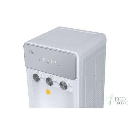 Кулер Ecotronic K42-LXEM white/silver с дисплеем