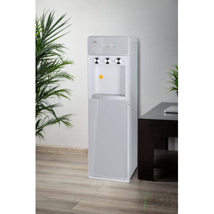 Кулер Ecotronic K42-LXEM white/silver с дисплеем