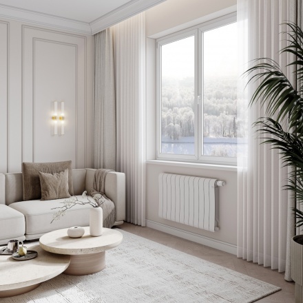 Радиатор биметаллический Royal Thermo Infinity 500 Bianco Traffico