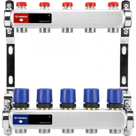 Коллекторная группа для отопления Varmega VMMG11 ВР 1"