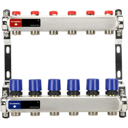 Коллекторная группа для отопления Varmega VMMG11 ВР 1"