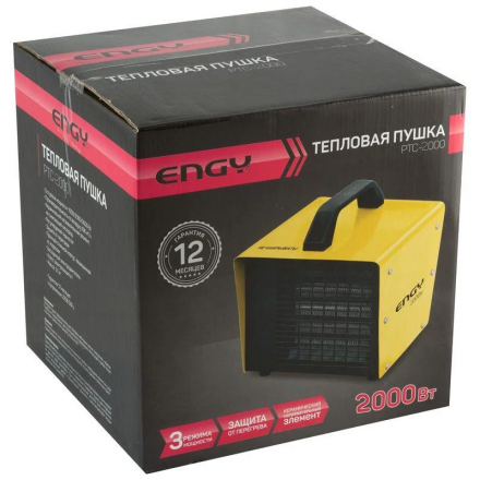 Электрическая тепловая пушка ENGY PTC-2000