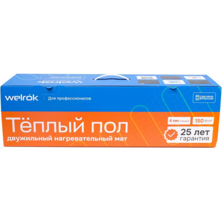 Нагревательный мат Welrok 600-4