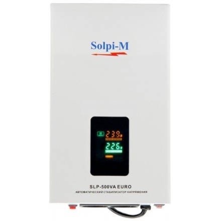 Стабилизатор напряжения Solpi-M SLP-500 ВА EURO