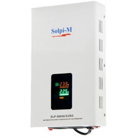 Стабилизатор напряжения Solpi-M SLP-500 ВА EURO