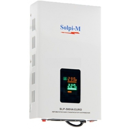 Стабилизатор напряжения Solpi-M SLP-500 ВА EURO