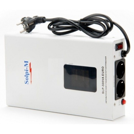 Стабилизатор напряжения Solpi-M SLP-500 ВА EURO