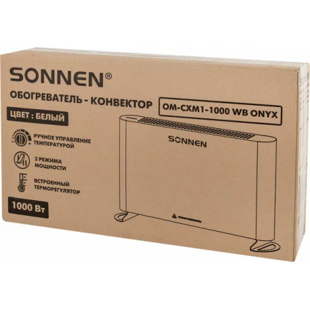 Конвектор электрический Sonnen Onyx-1000.1