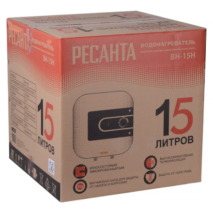 Водонагреватель накопительный Ресанта ВН-15Н