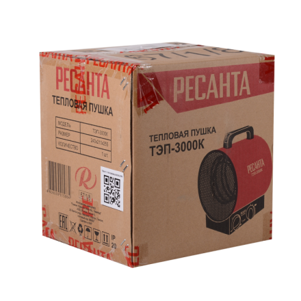 Электрическая тепловая пушка Ресанта ТЭП-3000К