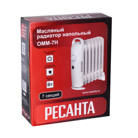 Масляный радиатор Ресанта ОММ-7Н