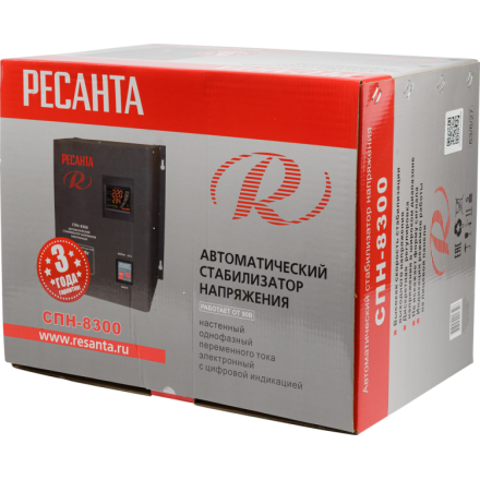 Стабилизатор напряжения Ресанта СПН-8300