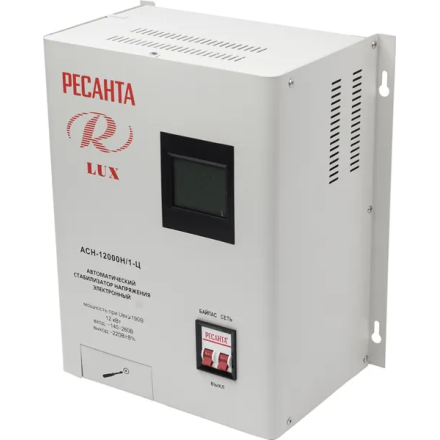 Стабилизатор напряжения серии LUX Ресанта АСН-12000Н/1-Ц