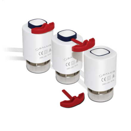 Управляющая сервоголовка для систем теплого пола Salus T30NC