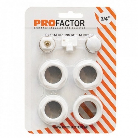 Монтажный комплект для радиатора 3/4 PROFACTOR