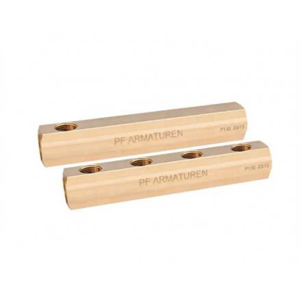 Коллектор Profactor латунный в/в односторонний 1"х1/2" F (10)