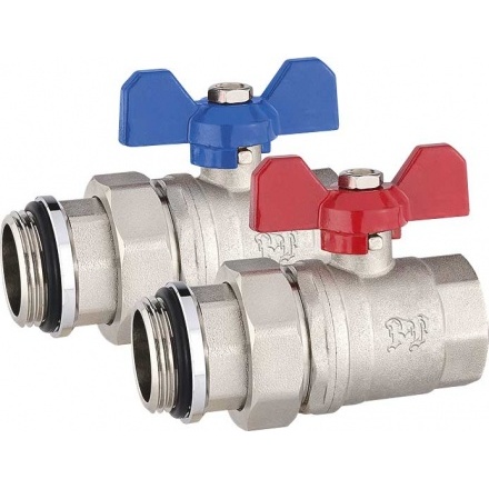 Кран шаровой PROFACTOR с полусгоном 1